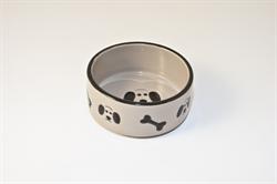 Keramikskål hund 15,3cm