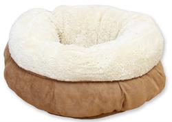 AFP Lambswool - Donut Bed-TAN